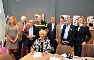 Ondertekening veilig ondernemer Quartier a4