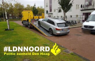 auto in beslag