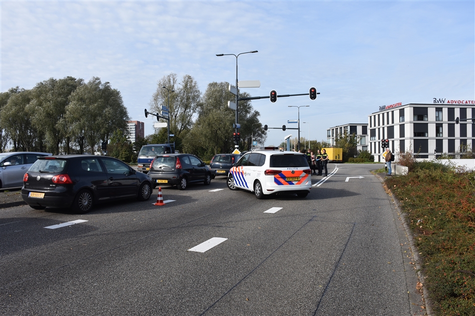 flinke kopstaart aanrijding