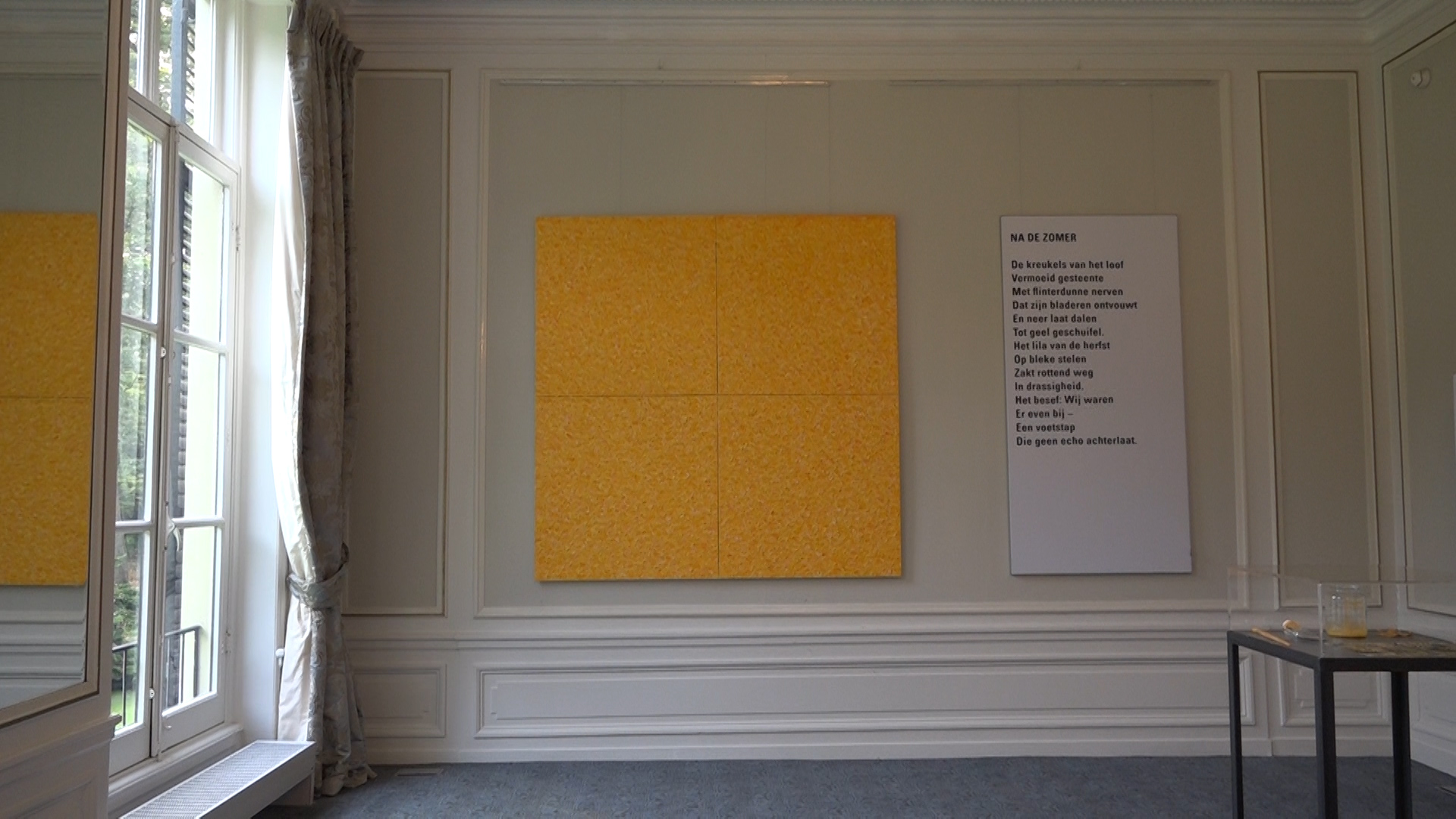 jan wolkers geel doek
