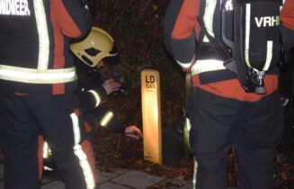 Lek in gasleiding zorgt voor inzet brandweer, Gabriel Metzustraat in Leiden