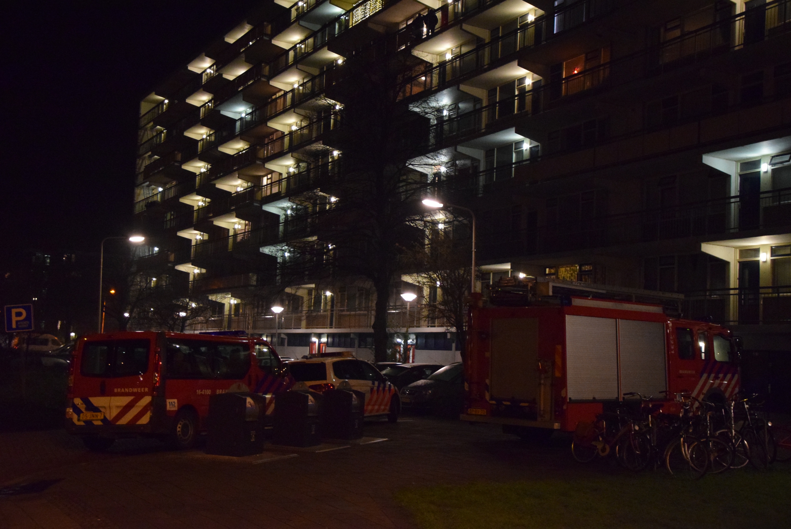 Wateroverlast in meerdere woningen, Arendshorst in Leiden