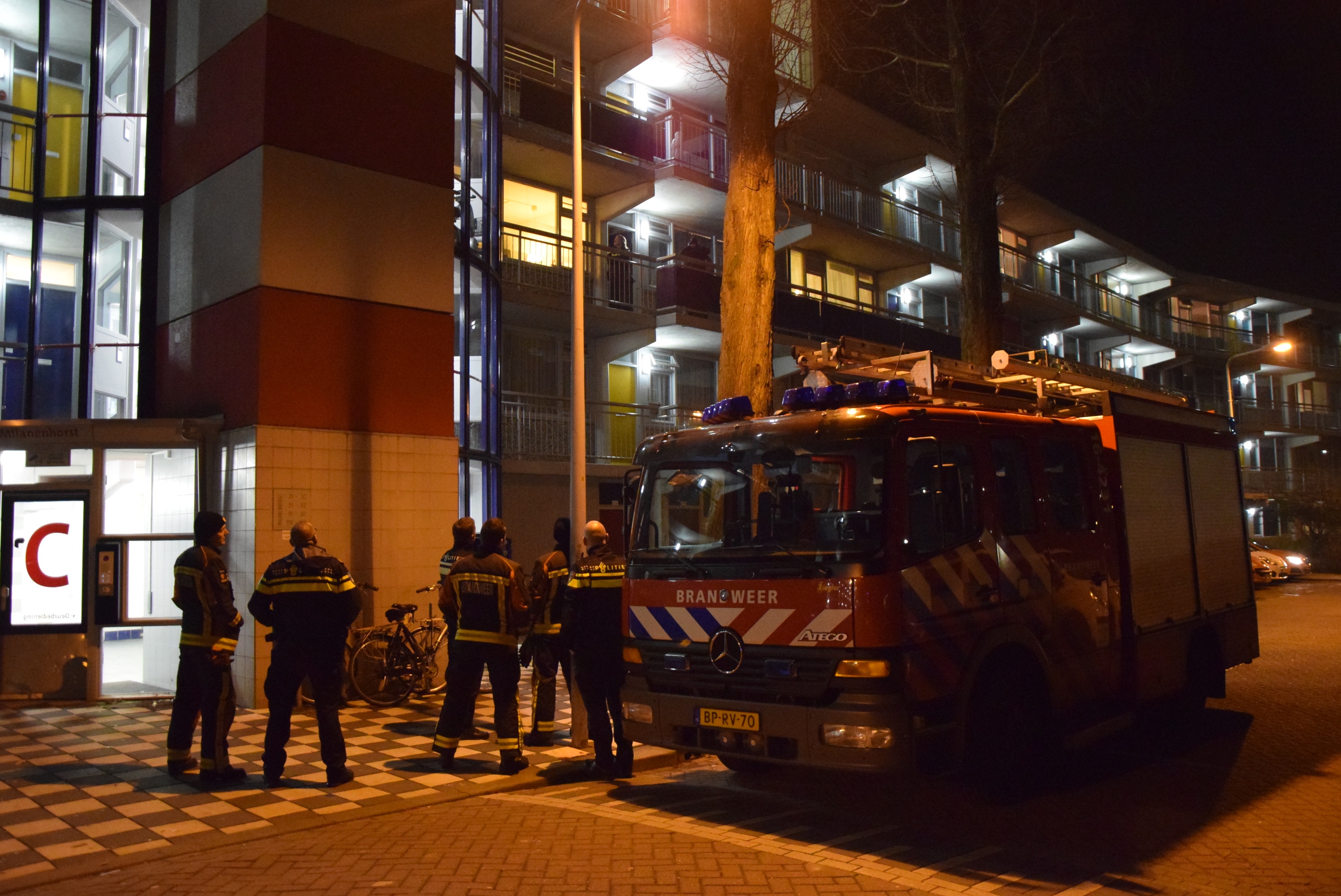 Koolmonoxide gemeten in woning, persoon gecontroleerd, Milanenhorst in Leiden