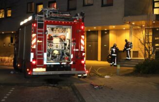 Brand in vrouwenopvang, Opaalstraat in Leiden