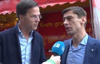 201803 Mark rutte in Leiden