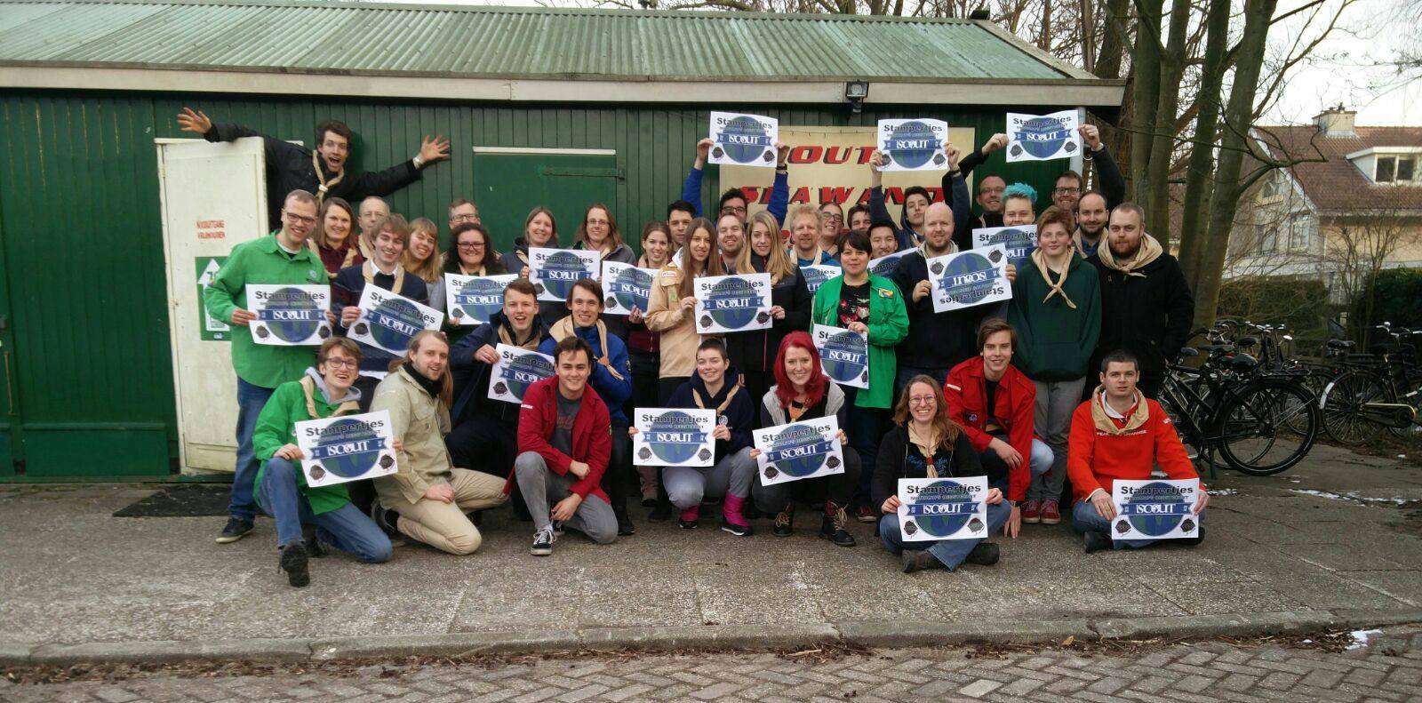 Groepsfoto iScout 2018