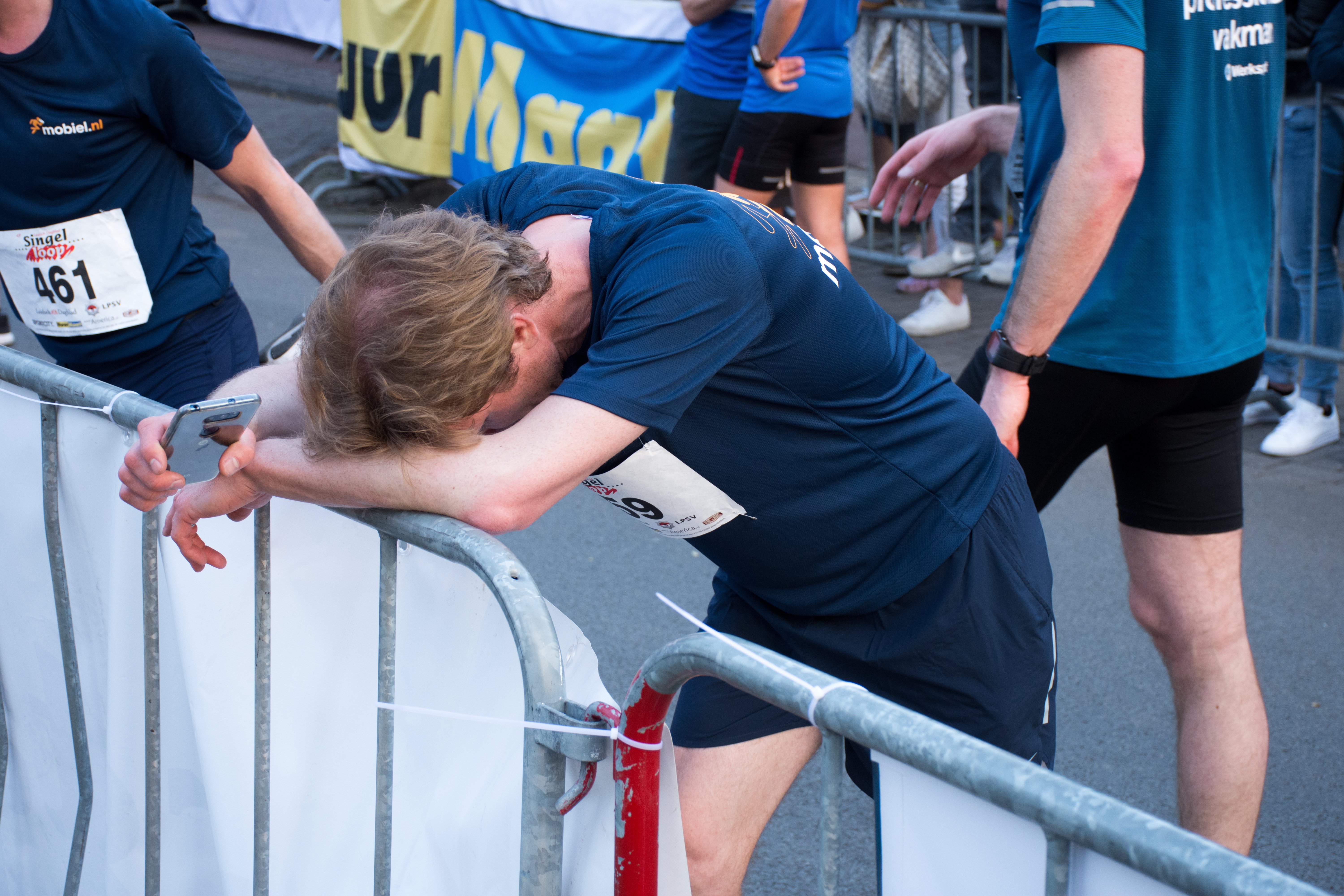 Singelloop 2018, Langegracht in Leiden