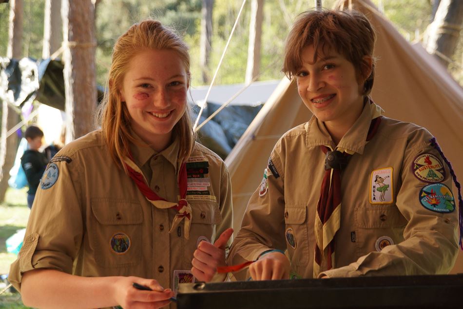Scouting koken