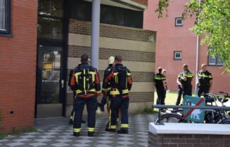 Meerdere mensen onwel na kleine brand in appartementencomplex, Virulypad in Leiden