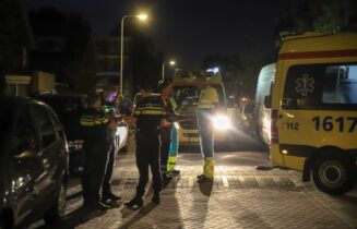 Meisje gewond na val van balkon, Rembrandtlaan in Voorschoten