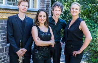 Berlage Saxophone Quartet - afbeelding rechtenvrij - fotograaf Amaury Miller