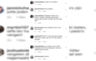 Screenshot politie haat