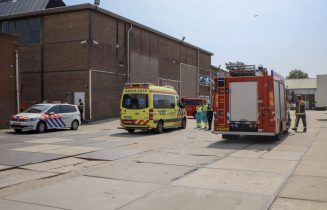 Politie doet onderzoek na mogelijk drugslab, Draadbaan in Leiderdorp