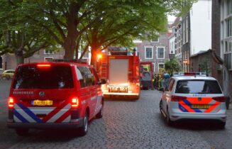 Meerdere mensen onwel in studentenpand, Pieterskerkhof in Leiden