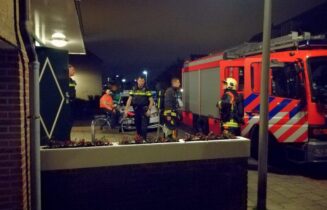 Brandlucht in appartementencomplex blijkt aangebrand stokbrood, Buitendijklaan in Leiderdorp