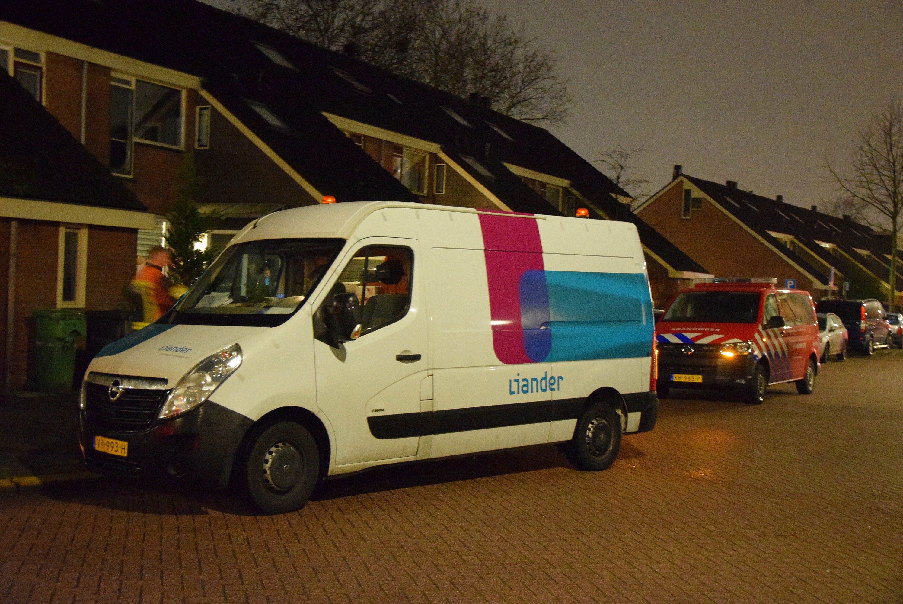 Bewoners uit huis na gaslek, Klimopzoom in Leiderdorp