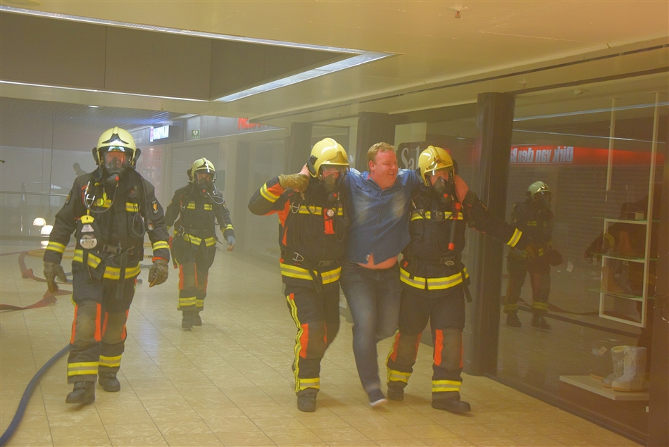 Brand oefening