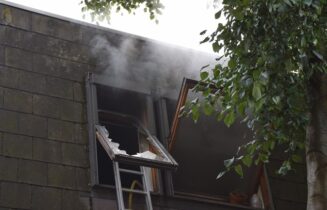 De-brand-in-het-huis-aan-de-Vossebes-in-Leiden-Foto-ASMedia