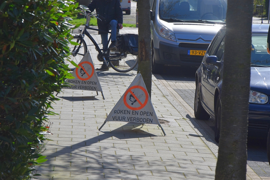 Lekkende gasleiding