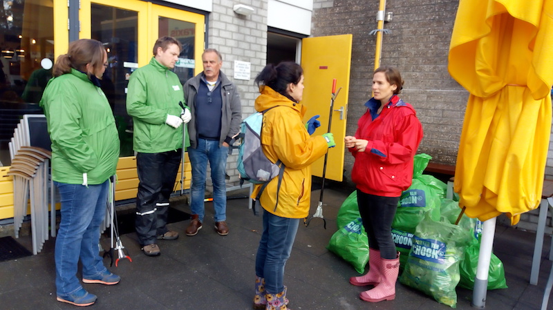 Opruimactie GroenLinks Leiderdorp 160319