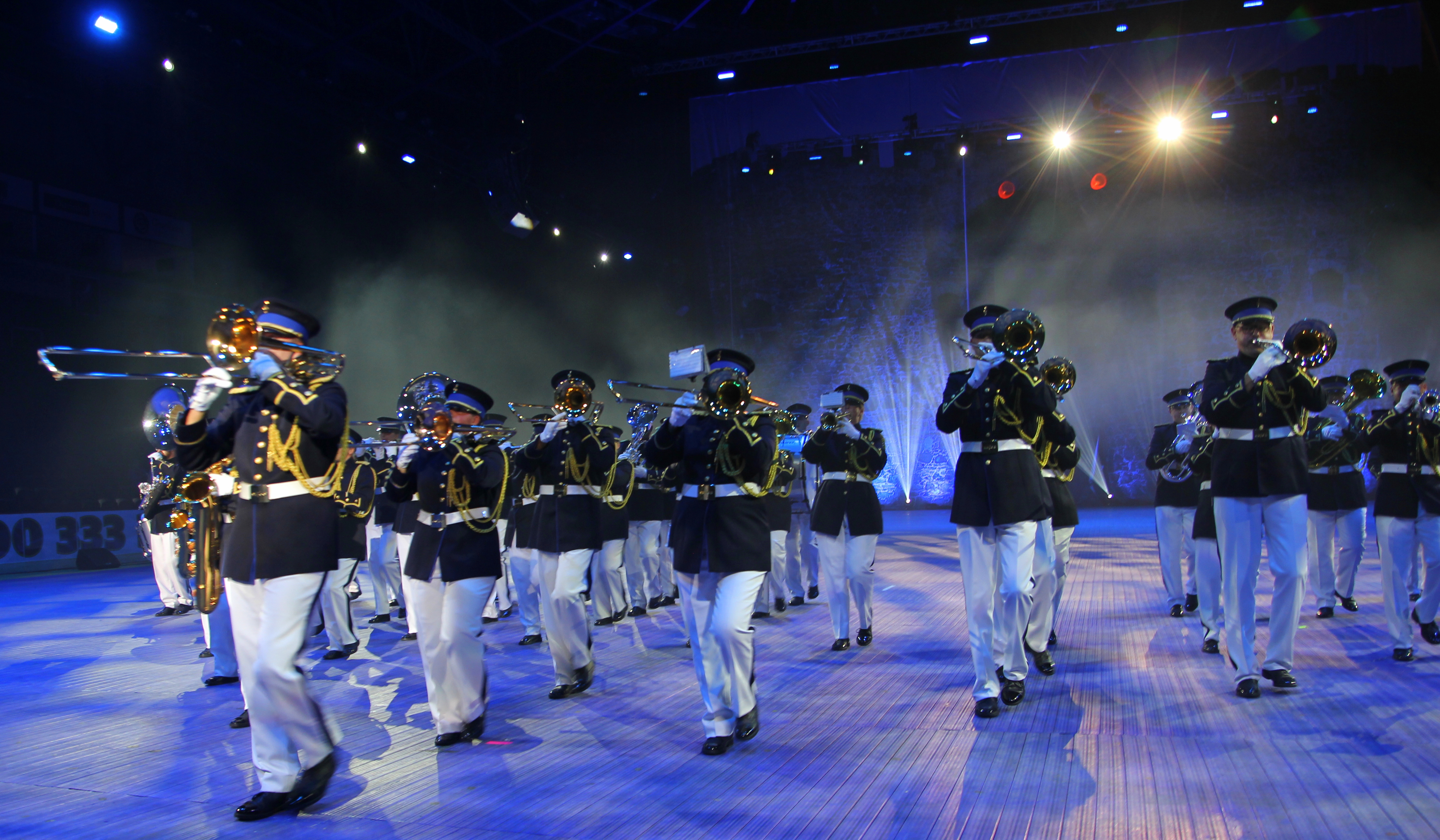 Amigo show en marchingband Leiden