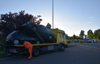40.000 euro en tientallen strafbare feiten bij grote verkeerscontrole, Persant Snoepweg in Leiderdorp