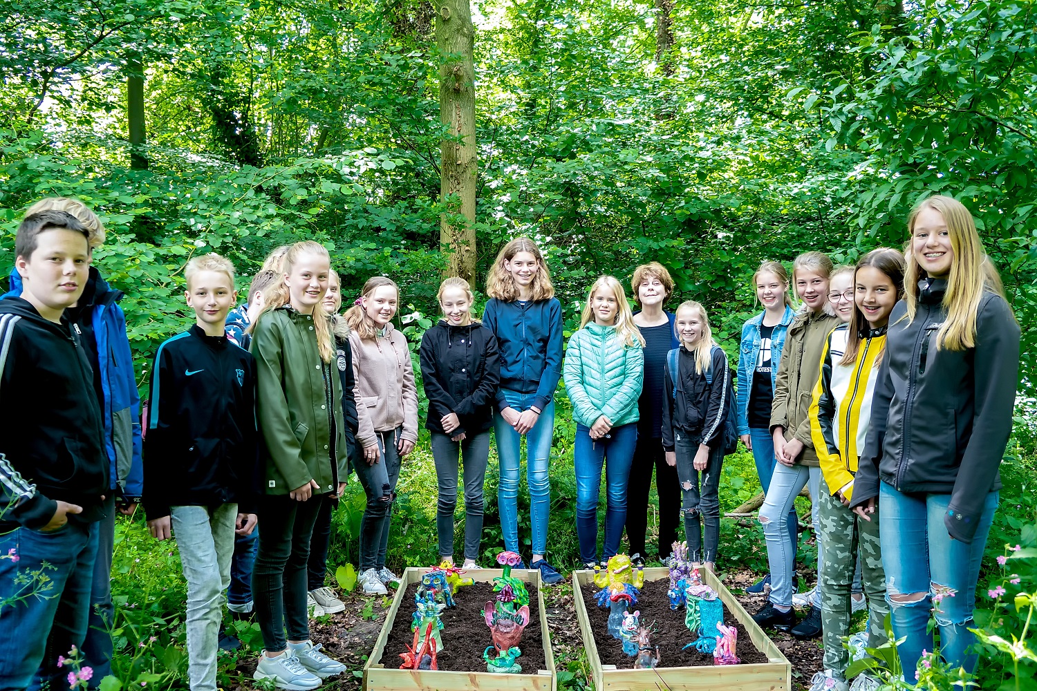 Workshop Kunst in de Heemtuin Marjan Waanders