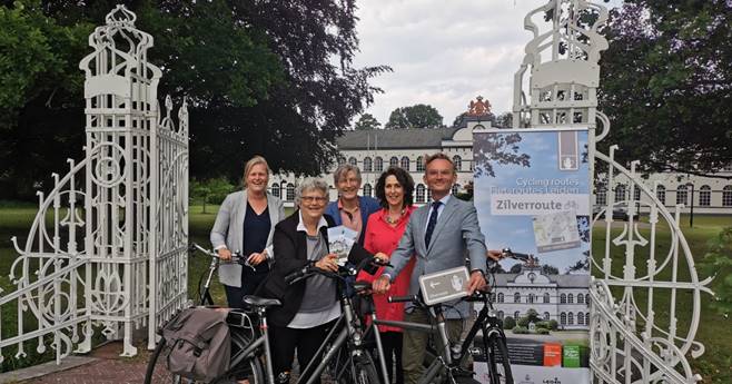 Zilverroute bij zilverfabriek