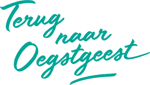 DORPSMARKETING OEGSTGEEST - pay-off RGB TURQUOISE KLEIN