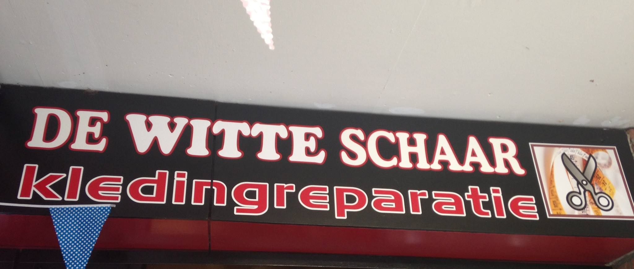 witte schaar