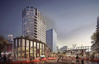 Geen parkeergarage onder megabioscoop Stationsplein