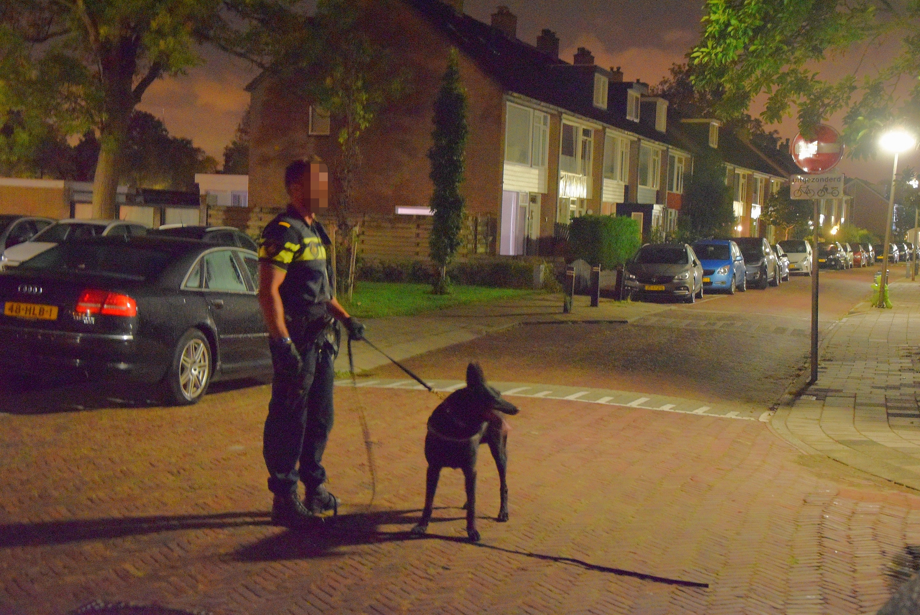 Drie verdachten aangehouden na achtervolging, Hoofdstraat in Leiderdorp