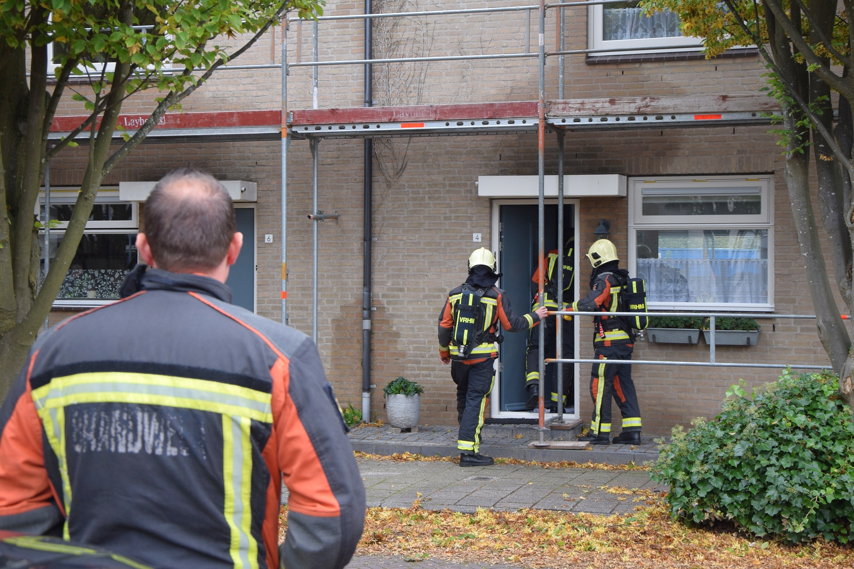 Gaslucht in kruipruimtes woningen, Hendrik Andriessenstraat in Leiderdorp