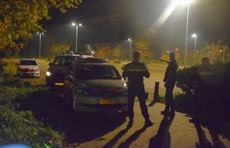 Achtervolging na vechtpartij, Bloemerd in Leiderdorp