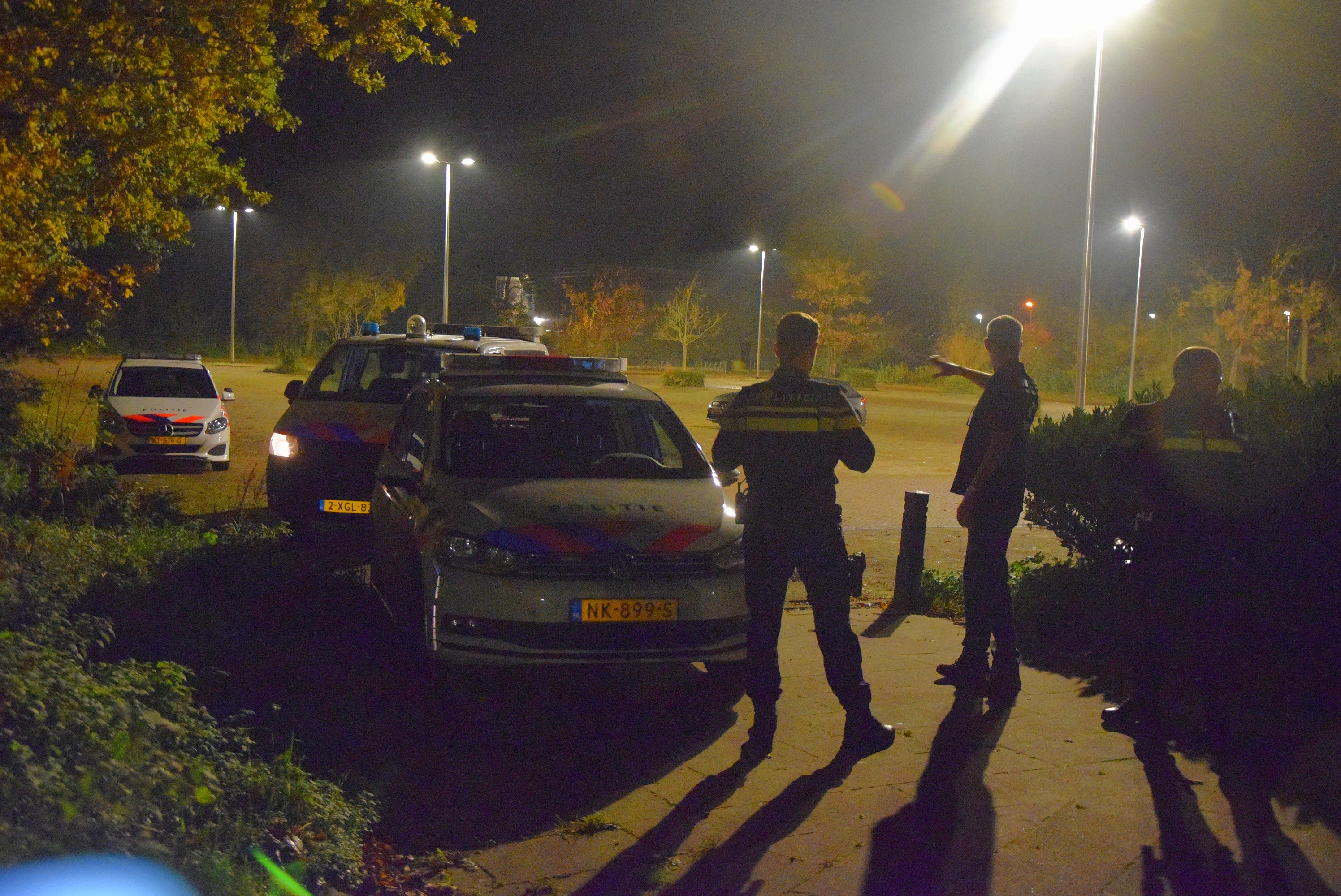 Achtervolging na vechtpartij, Bloemerd in Leiderdorp