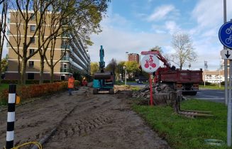 Fietspad op de schop