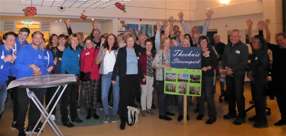 bewoners stevenshof willen theehuis in stevenspark