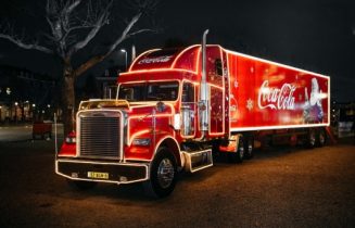 coca cola kersttruck
