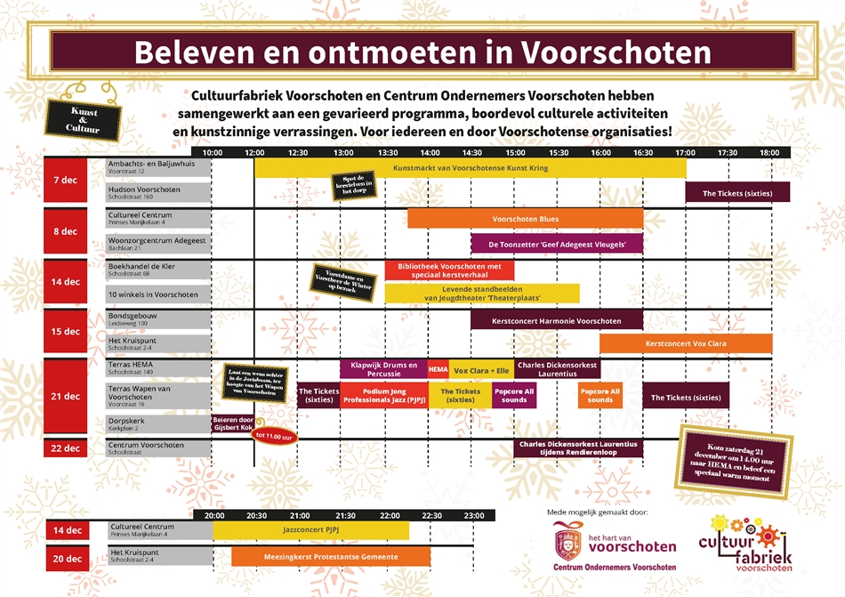 kerstschema