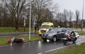 scooter aangereden