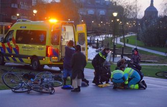 snorfietser gewond