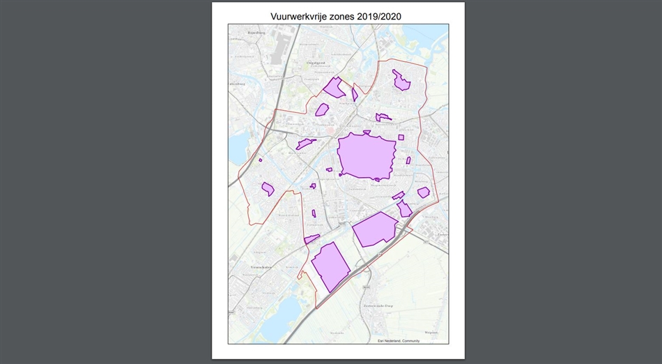 vuurwerkvrije zones
