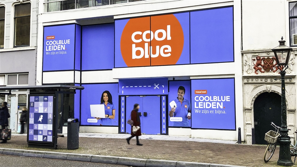 coolblue opent winkel in lEiden