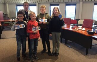 winnaars kerstboominzameling