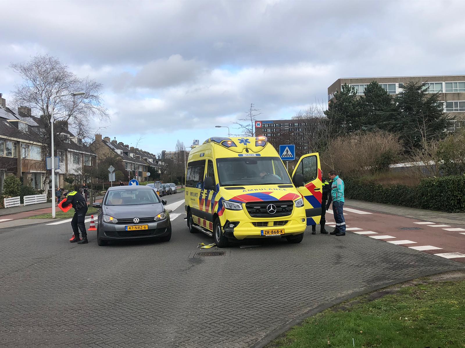 Aanrijding met ambulance
