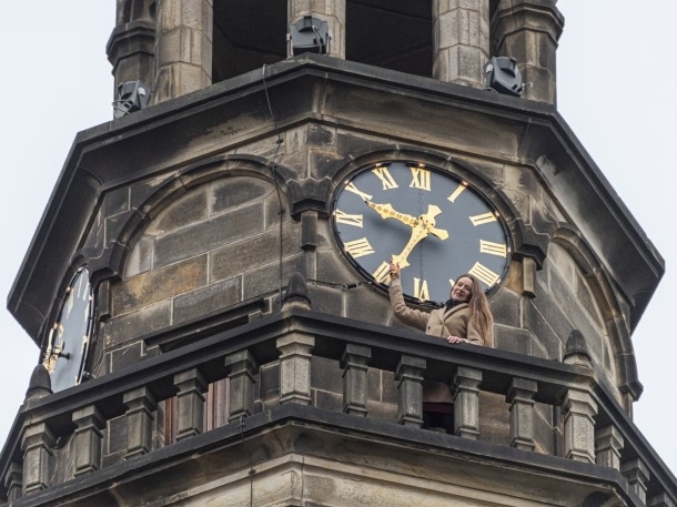 Klok stadhuis