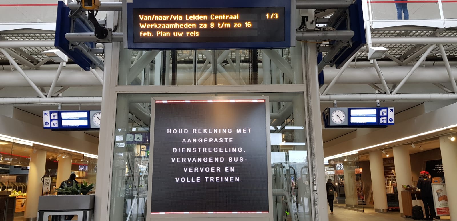 geen treinen