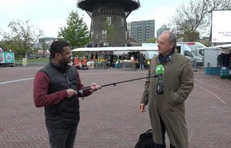 Lenferink op leidse markt