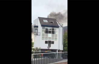 Brand centrum Leiden