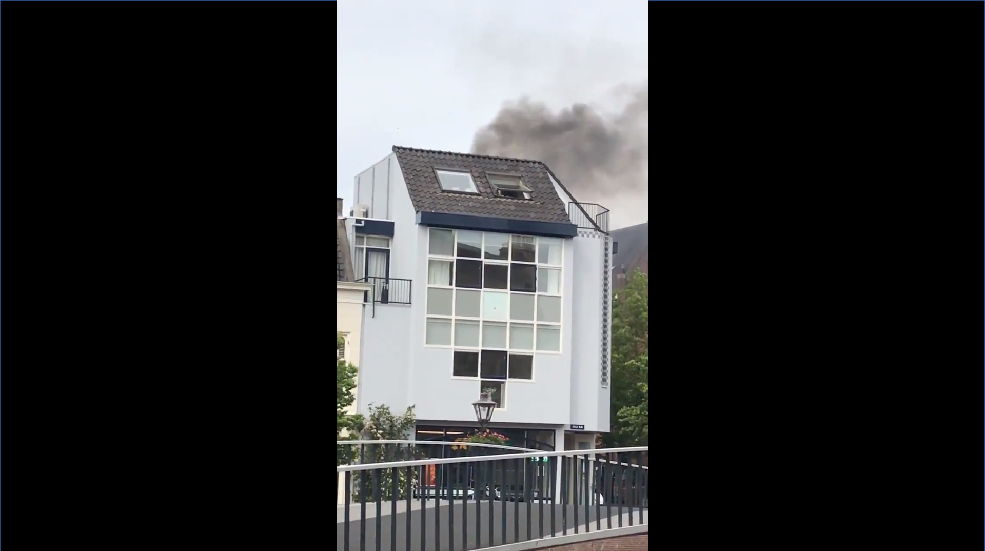 Brand centrum Leiden